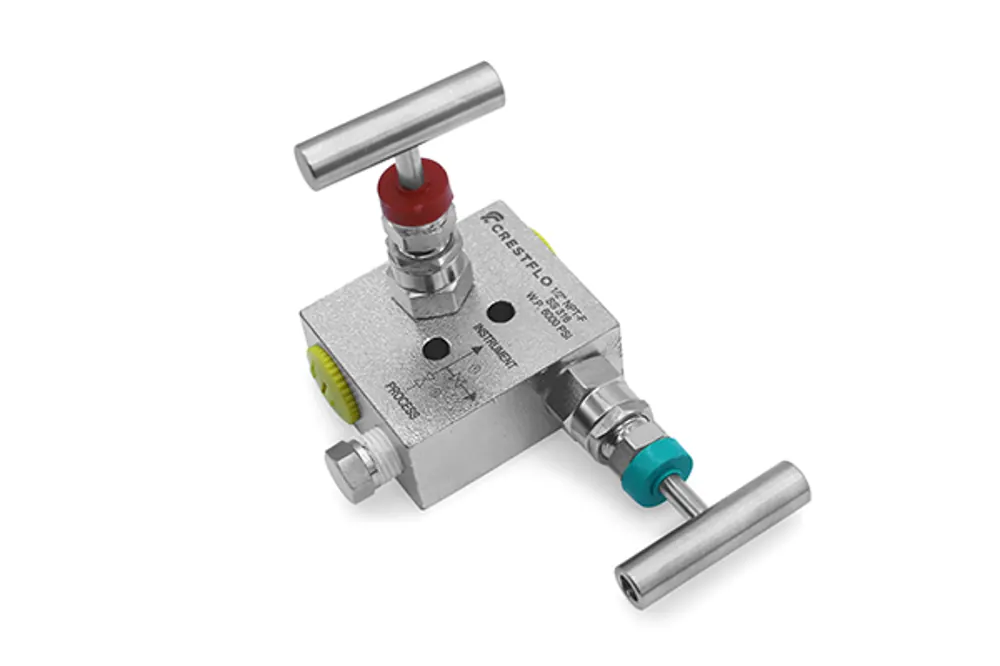 2-Valve Manifolds, Instrumentation Block-and-Bleed Manifold Valves
