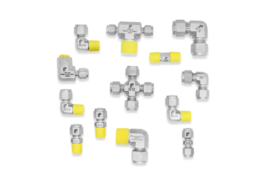 Hoke® Cross-Reference, Crestflo Interchange for Gyrolok® Tube Fittings & Hoke Instrumentation Valves